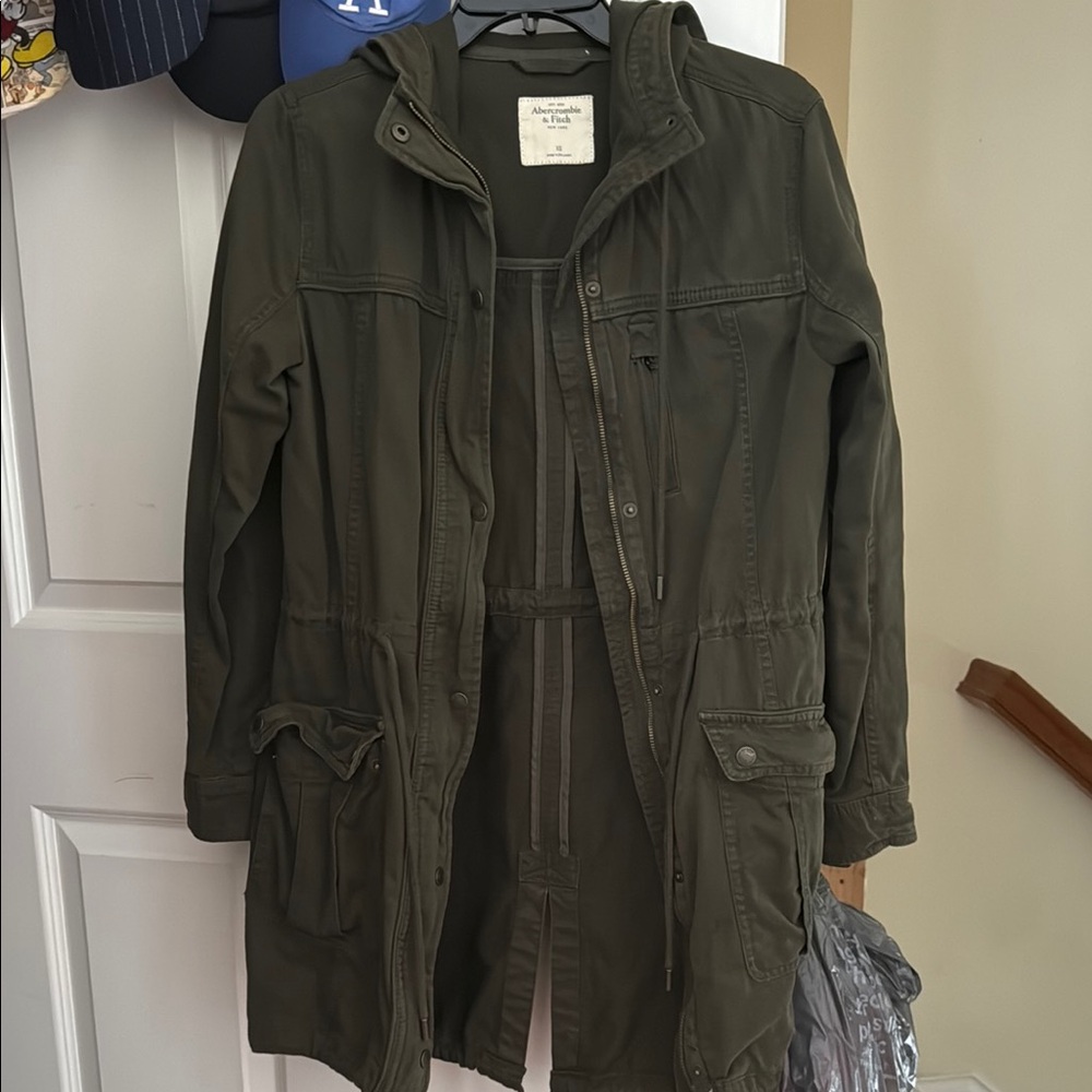 Olive Green Utility Jacket